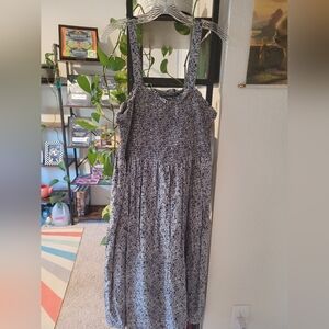 Universal Thread Blue Tiered Maxi Dress